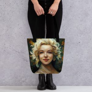 Marilyn Monroe Renaissance Painting Tote bag